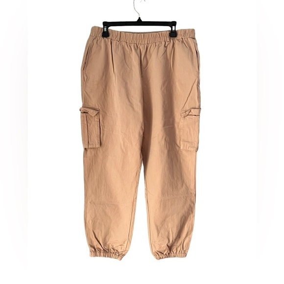 Pretty Little Thing Pink Utility Belted Cargo Joggers 12 - Picture 5 of 8